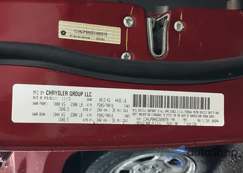 2014 Jeep Patriot Sport из США, поврежденный, VIN 1C4NJPBA6ED689978